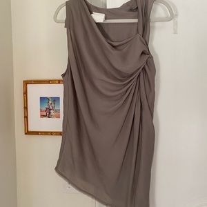 Helmet Lang silk blouse